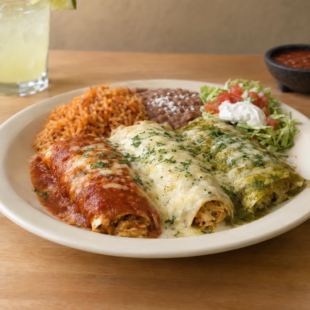 Enchiladas Tri-Color